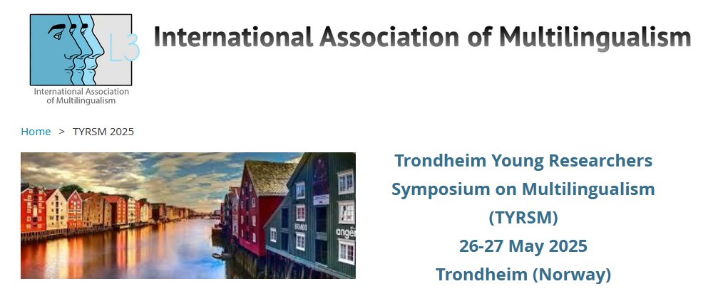 International Association of Multilingualism (IAM) tweet media