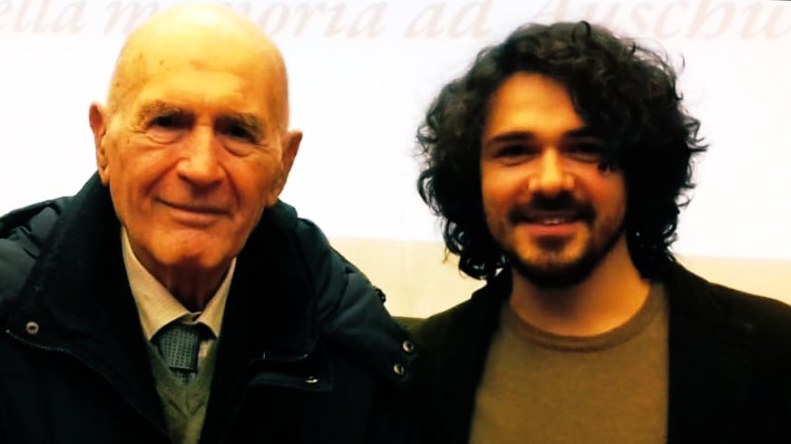 VeriniWalter's tweet photo. Nicola e Saverio con #LilianaSegre e #SamiModiano. La memoria della #Shoah, deve vivere ogni giorno, contro odio e #antisemitismo, contro chi nega, relativizza, dimentica. #Auschwitz-Birkenau, i campi, sono orrore e abisso assoluti. Mai più, oggi e domani. https://t.co/pqxSYuMdu9