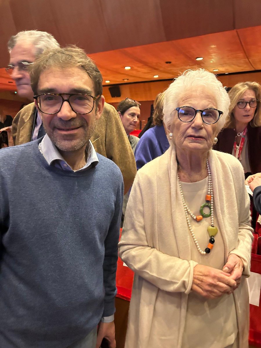 VeriniWalter's tweet photo. Nicola e Saverio con #LilianaSegre e #SamiModiano. La memoria della #Shoah, deve vivere ogni giorno, contro odio e #antisemitismo, contro chi nega, relativizza, dimentica. #Auschwitz-Birkenau, i campi, sono orrore e abisso assoluti. Mai più, oggi e domani. https://t.co/pqxSYuMdu9