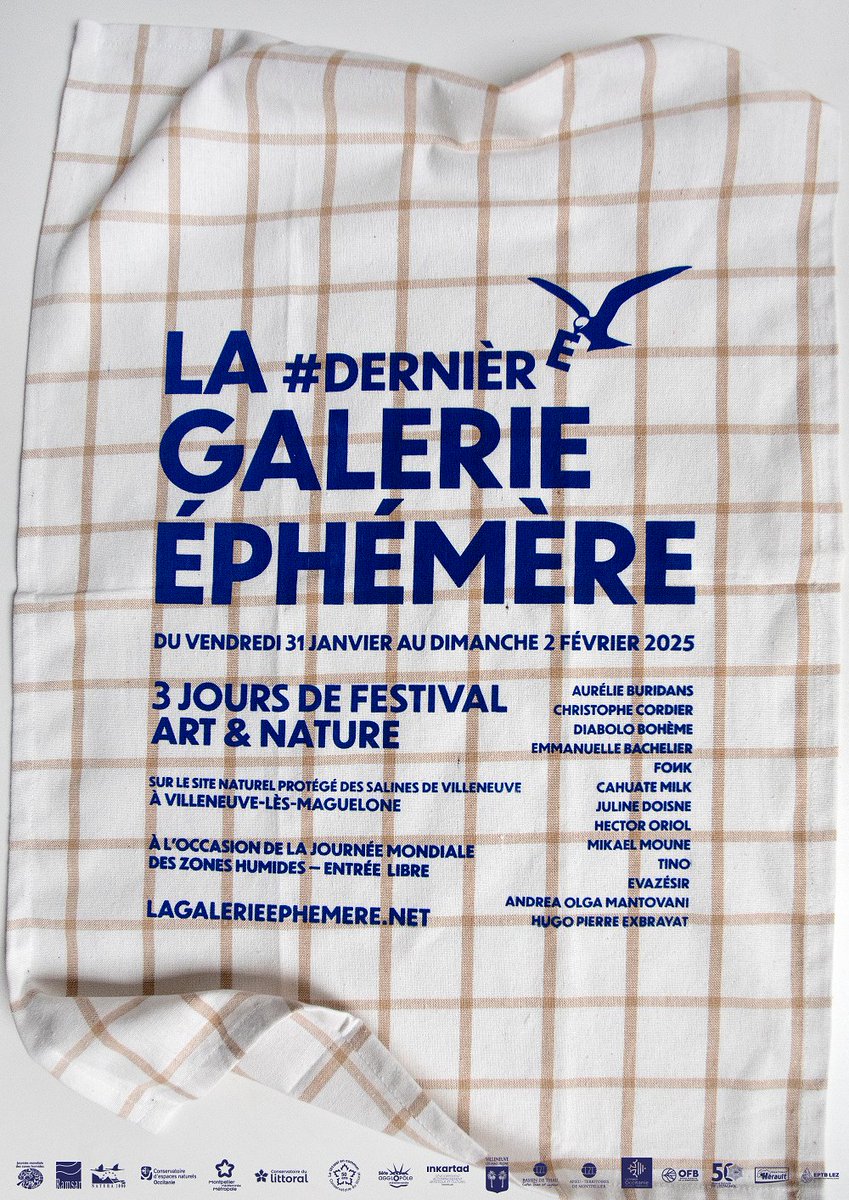Conservatoire du littoral (@littoral_cdl) on Twitter photo 🌿Dernière chance !🎨Ne manquez pas #LaGalerieÉphémère ultime édition du 31.01 au 02.02. Venez découvrir au cœur des📍Salines de Villeneuve, site protégé du <a href="/littoral_cdl/">Conservatoire du littoral</a>, une aventure artistique unique où l'art se mêle à la nature. #sensibilisation #ZH
🔗lagalerieephemere.net 🌿Dernière chance !🎨Ne manquez pas #LaGalerieÉphémère ultime édition du 31.01 au 02.02. Venez découvrir au cœur des📍Salines de Villeneuve, site protégé du <a href="/littoral_cdl/">Conservatoire du littoral</a>, une aventure artistique unique où l'art se mêle à la nature. #sensibilisation #ZH
🔗lagalerieephemere.net