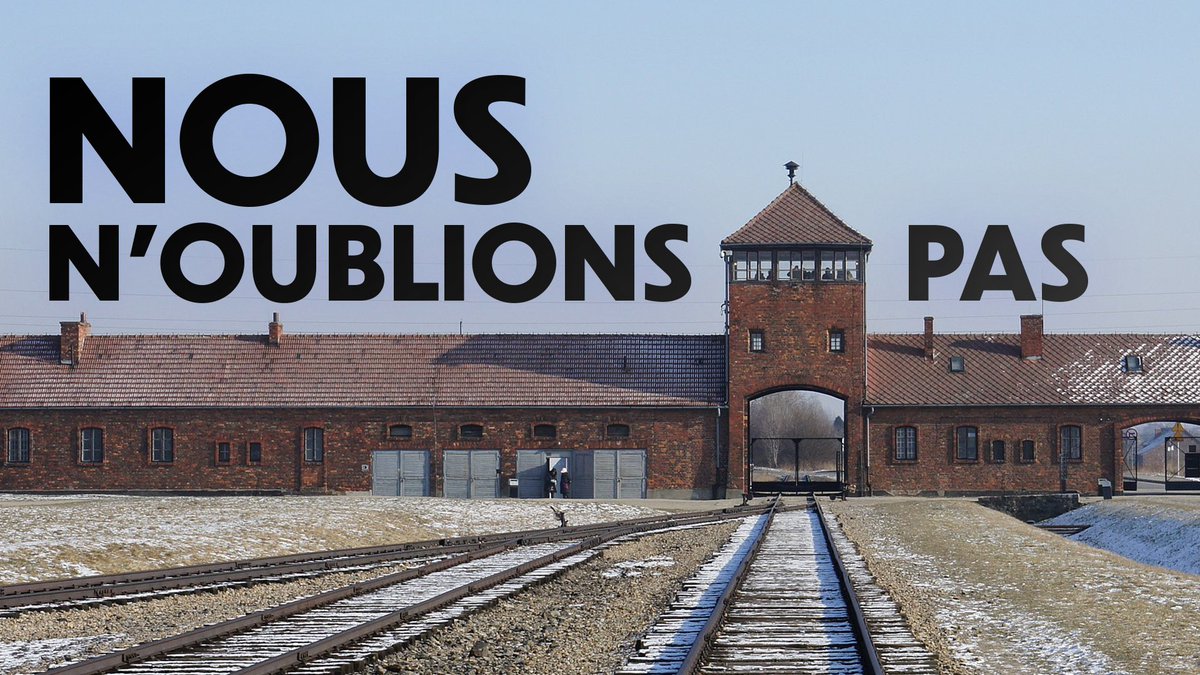 Il y a 80 ans, le monde découvrait l’indicible des camps de concentration et d’extermination. 
Auschwitz-Birkenau, symbole ultime de la barbarie nazie et du génocide juif. 

#SouvenonsNous
#WeRemember
#HolocaustMemorialDay