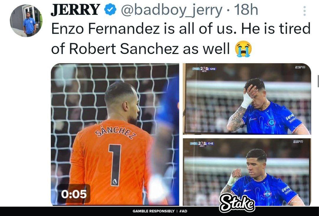 CFCfrancisco's tweet photo. Maresca and his boys touched the tail of Chelsea fans during the weekend.

Enjoy some hilarious and vexation tweets on the timeline. A thread https://t.co/xGCJj6U8d1