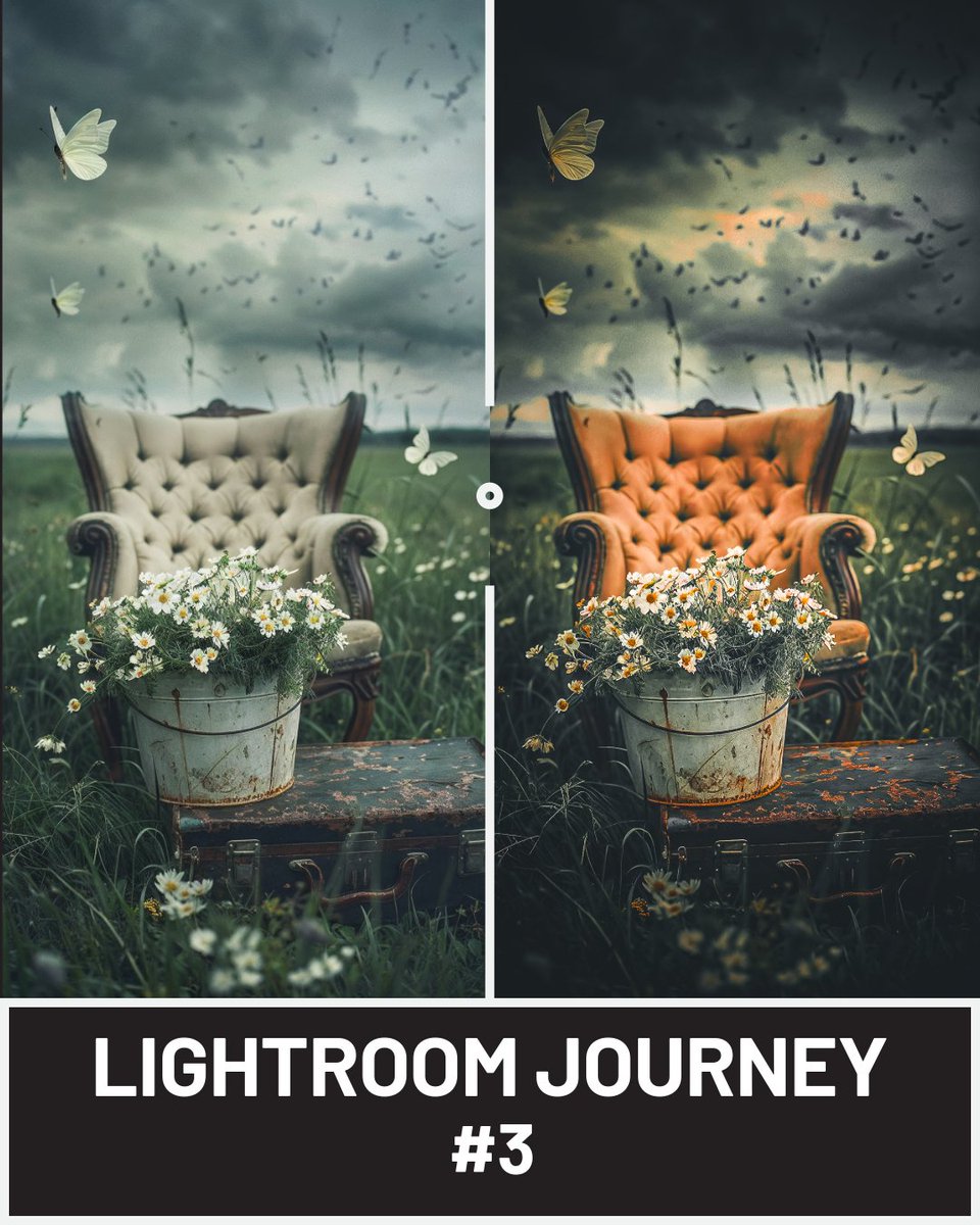 Nedelir_'s tweet image. Hello Instagram ! 👋 Édition #3 de ma série de retouches sur Lightroom !

ℹ️ - Pour les détails -&amp;gt; Instagram
📸 Sources : Moi-même (Midjourney et Firefly)

#Lightroom #Lightroompresets #lightroomedits #adobeExpress #Adobe #AI #AIphotgraphy #midjourney