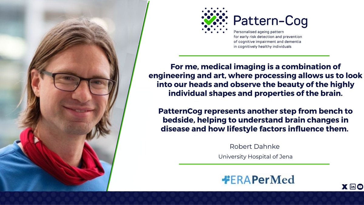 Pattern Cog (@patterncog) on Twitter photo We caught up with Robert Dahnke from Jena University Hospital and asked him a few questions about his work, expectations and challenges.
Read his interview on the <a href="/PatternCog/">Pattern Cog</a> website⤵️
pattern-cog.eu/behind-the-sce… We caught up with Robert Dahnke from Jena University Hospital and asked him a few questions about his work, expectations and challenges.
Read his interview on the <a href="/PatternCog/">Pattern Cog</a> website⤵️
pattern-cog.eu/behind-the-sce…