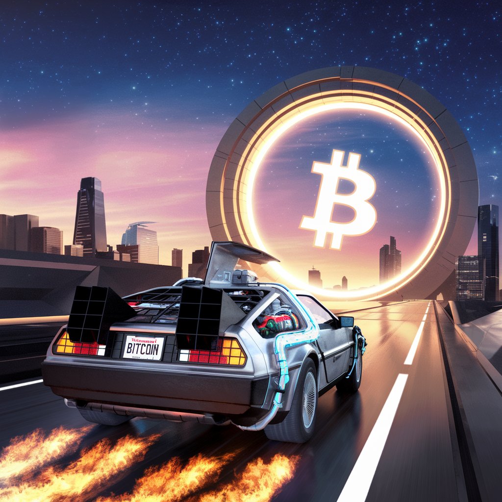 TheBitcoin__'s tweet photo. In the race to the future, #Bitcoin is the only way forward. https://t.co/Sm9TVxgJ3K