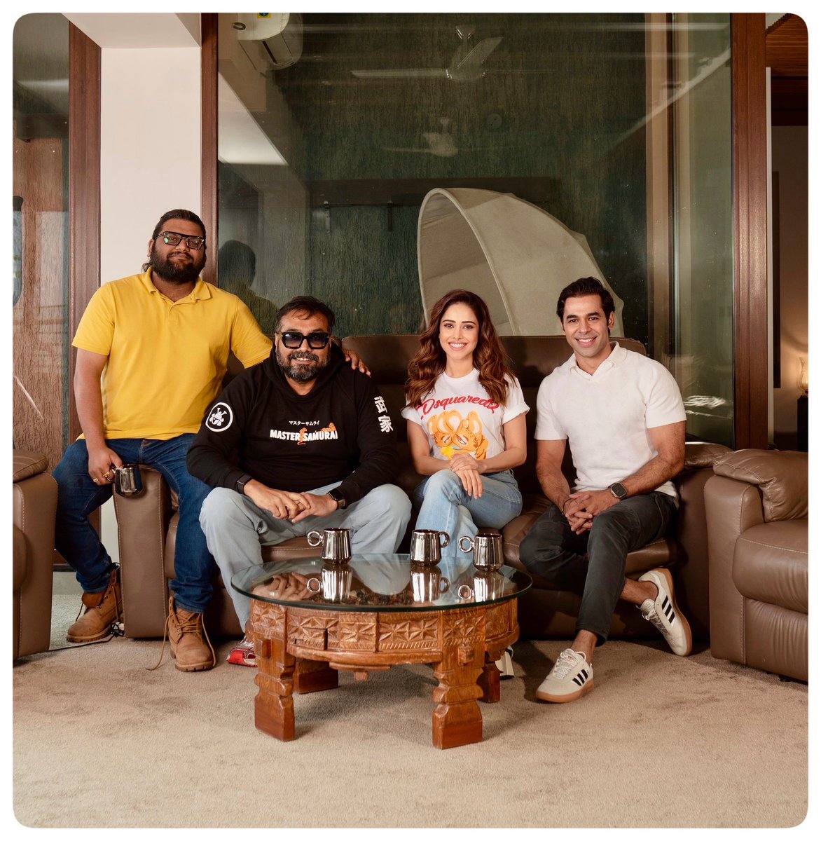 taran_adarsh's tweet photo. NUSHRRATT BHARUCHHA - ANURAG KASHYAP - VISHAL RANA TEAM UP FOR THRILLER... #NushrrattBharuchha will enact the lead in an upcoming thriller produced by #VishalRana [#EchelonProductions], with #AnuragKashyap as the creative producer.

Directed by #AkshatAjaySharma... Filming will commence soon.