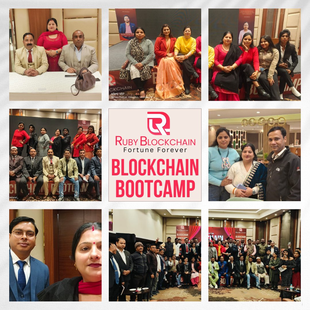 rubywebcast's tweet image. A heartfelt thank you to all who joined us in making this Ruby Blockchain Bootcamp truly memorable.
#rubycoin #rubyblockchain #rubyrbc #cryptocurrency #blockchainbootcamp