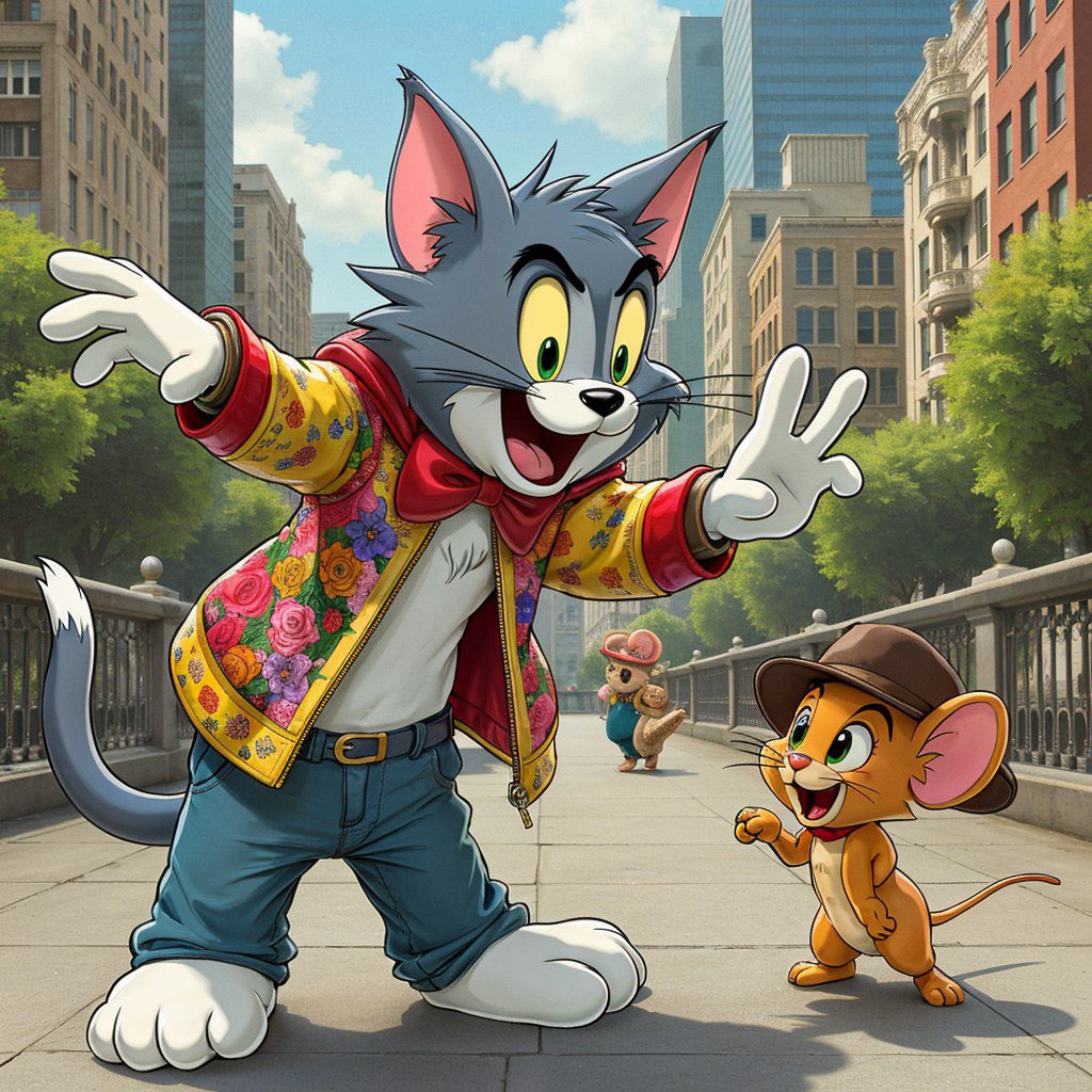 Tom & Jerry meme || FRG Ecosystem tweet media