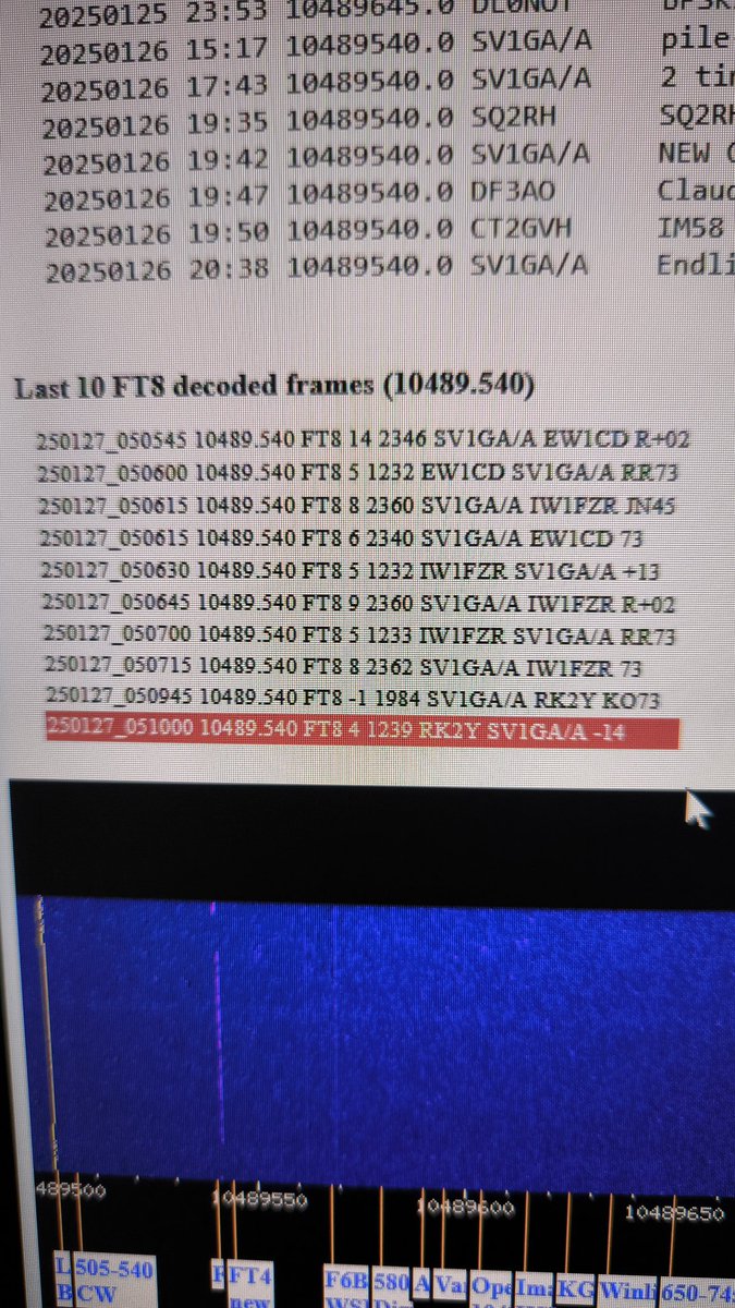 iw1fzr's tweet photo. #hamsat  #hamradio too much traffic on weekend on sat,  but things change early on Monday morning Mount Athos on the log dxcc #181 https://t.co/mpSdEXPDXl