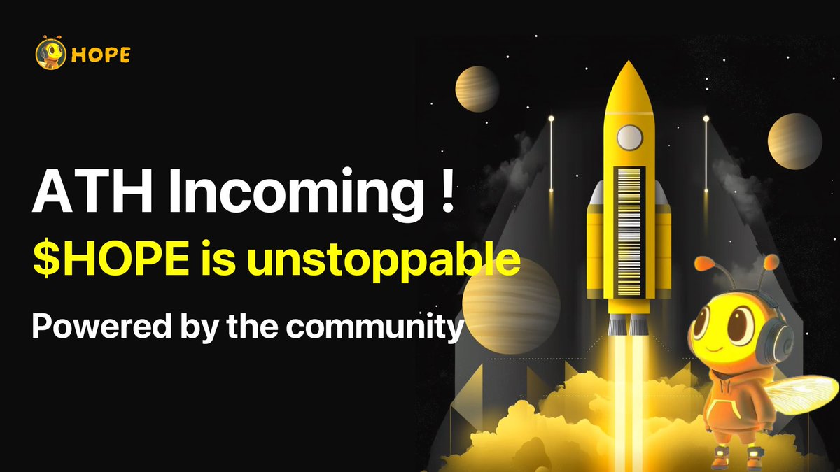 Hope_Dao's tweet photo. 🚀 $HOPE breaks ATH! 🌟
The momentum is unstoppable—are you ready to witness history?
Let’s go, #HOPEfam! 💎🔥
#HOPEtoTheMoon https://t.co/tHqqLd6GBs