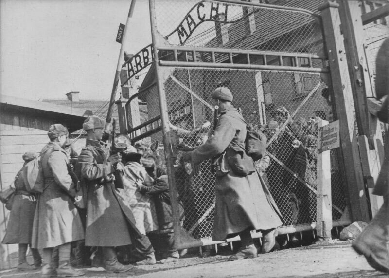 27 января 1945 года войсками 1-го Украинского фронта был освобождён крупнейший фашистский лагерь массового уничтожения – Освенцим (Аушвиц)