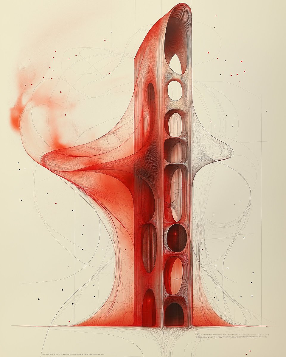architegram's tweet photo. "Ethereal Flame: The Symphony of Motion"

Fluid parametric forms, bold red tones, and intricate details come together in a visionary design redefining architectural innovation.

✨ Visit https://t.co/GyAPRVh3px or DM us now for exclusive early access!

#FutureOfArchitecture https://t.co/5x1tvi5z4t