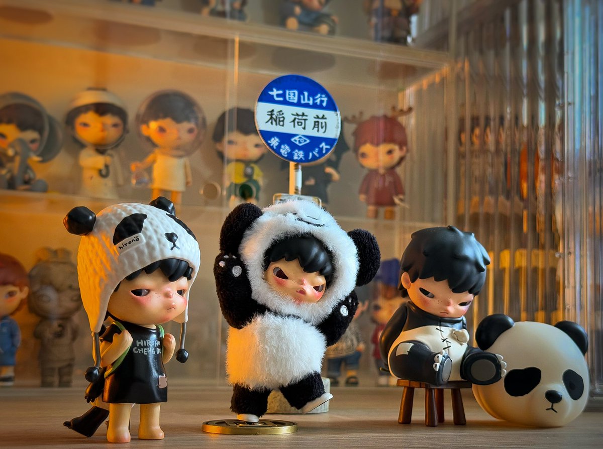 Hirono's Holy Trinity... 🐼