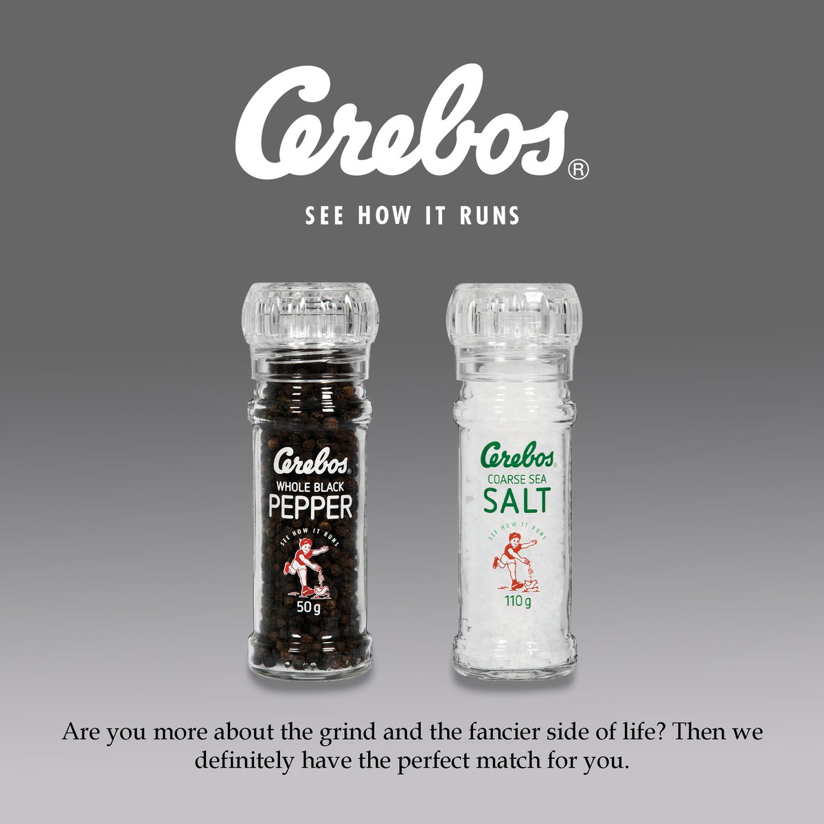 Cerebos_SA's tweet image. Perfect Match???

Say No More...

#Cerebos #SeeHowItRuns #MoreThanJustSalt #saltgrinder #peppergrinder  #WeGotYou #grinders #perfectmatch