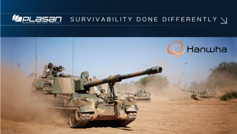 “Plasan Sasa is pleased to announce the signing of another contract with Hanwha Aerospace to deliver Howitzer protection kits for a country in Europe.
This contract follows several others, and is the result of the close collaboration between the two companies."