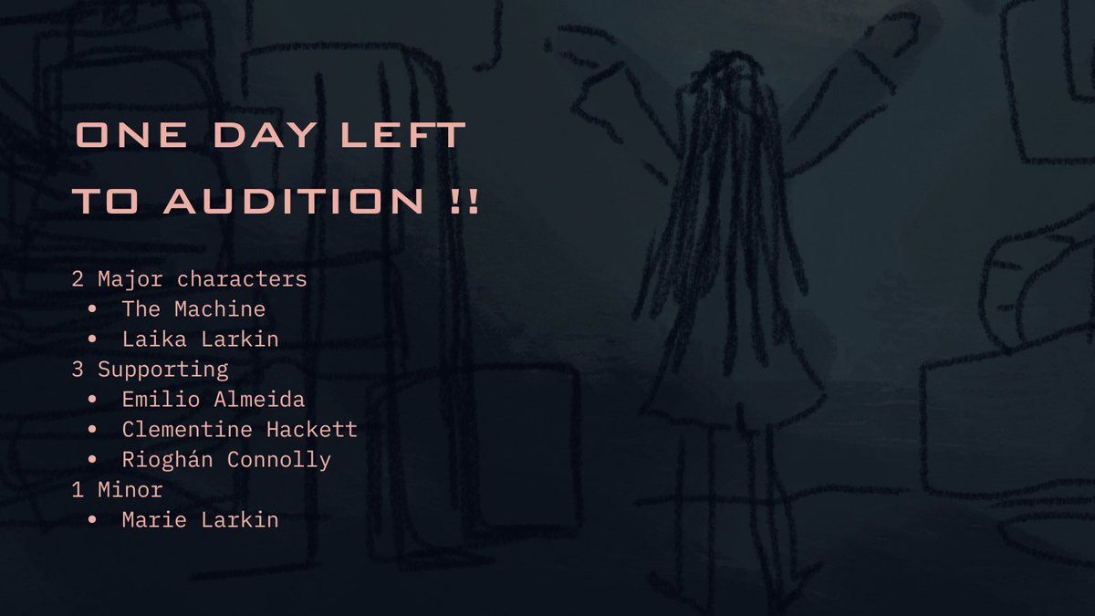 MarshProds's tweet photo. ONE DAY LEFT!! Get ‘em in!!

Audio drama, Unpaid

https://t.co/euiHGnyj4O https://t.co/sCiqPvSmTJ