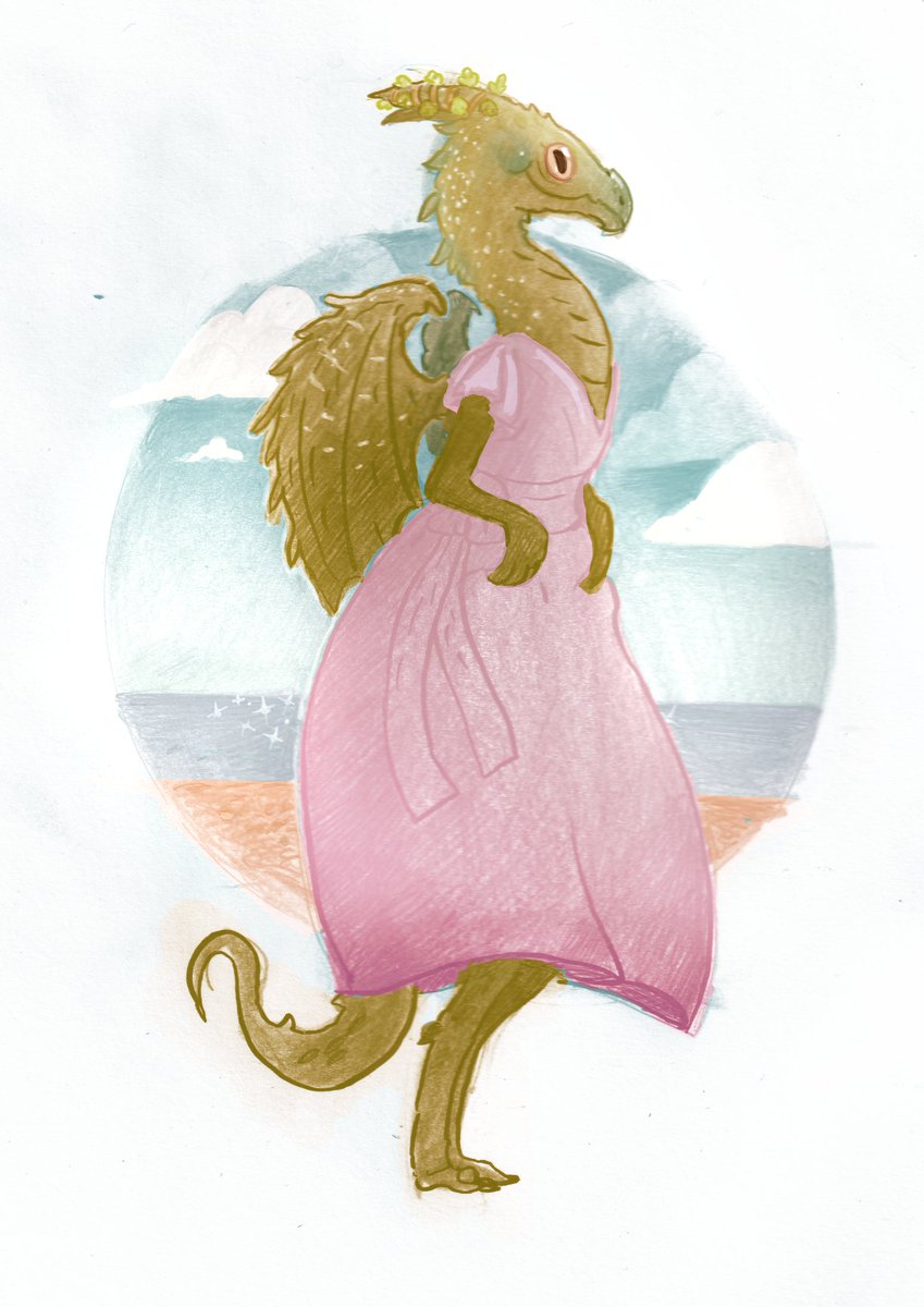 A Tale of Two Queens at <a href="/thelorewrights/">thelorewrights</a> is fighting the final boss of D&amp;D (scheduling) right now, but that doesn't stop me from thinking about my precious girl every day.

Thanks enormously to <a href="/RossySculpts/">Rossy Does Drawings-Commissions Open</a> for looking inside my brain and pulling Cephyrin straight out!