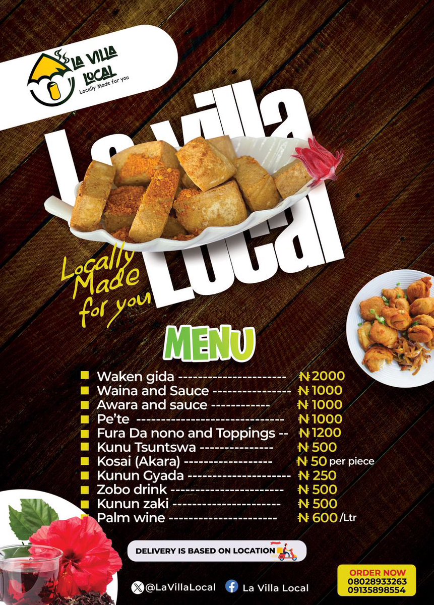 _lifeofses's tweet photo. Advertise your business/products. 

Good Morning Everyone. It’s a brand new week to patronize me as I’m taking orders for WEDNESDAY!

Kindly Rt and Dm to place an order
@LaVillaLocal. https://t.co/uu1UCbojaE