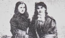 TheAttagirls's tweet photo. Women of the Day are Jessie Ace (1860-1936) and Margaret Wright (1854-1933) of Mumbles, Wales. It’s their day because OTD in 1883, they pulled two drowning lifeboatmen out of the sea at Mumbles Head during a raging storm, but you wouldn’t know that if you’d read the RNLI report.

Jessie and Margaret were sisters, the daughters of lighthouse keeper Abraham Ace, and they lived on the lighthouse island.

According to newspaper reports of 31 January 1883 in the South Wales Daily News, dreadful storms battered the coast of Wales on Saturday, 27th January 1883, and had already caused the shipwreck of the SS Agnes Jack at Port Eynon earlier that morning with the loss of eight lives. The RNLI were on immediate standby all down the coast.

The same newspaper reported that at Mumbles Head, Abraham Ace spotted the German barque Admiral Prinz Adalbert at about 9am “coming up the Channel unmanageable” and a steam tug was “playing about her”.

It transpired that the barque was being so badly buffeted by the gale force winds, it couldn’t steer properly. The tug captain demanded £500 (about £52k in today’s money) to “turn your bow around”. The barque captain agreed but the tug was only carrying two short ropes and both snapped. At that point, the captain ordered that the two topsails be raised to try and steady the vessel but it struck Mumbles Rock and was listing.

All of this took about twenty minutes which gave the crew of the lifeboat ‘Wolverhampton’ time to launch. They fully expected the crew of the barque to be washed overboard and needed to be in place to effect a rescue.

However, the Wolverhampton's anchor cable parted and the lifeboat capsized. The crew managed to right her but she then capsized again, throwing all the lifeboat crew overboard. Four crewmen drowned. The coxswain, Jenkin Jenkins, was thrown onto the rocks. The remaining two, John Thomas Bredger and William Rosser, clung desperately to the lifeboat's lifelines but there was no boat to come to their rescue.

Margaret and Jessie waded into the raging sea and dragged out William Rosser, assisted by Gunner Edward Hutchings from the lighthouse battery. The Ace Sisters then tied their shawls together to create a rope and rescued John Bredger too.

At the inquest, the coxswain Jenkin Jenkins gave a detailed eyewitness account of the events saying, “Two daughters of Mr Ace went to where I saw the men in the water. I was told that Mr Ace seemed afraid lest his daughters should get drowned. Maggie cried out, "I will lose my life rather than let these men drown" and she and her sister tied two shawls together and both of them threw them into the water. By this means they saved two men, William Rosser and John Thomas Bredger.”

The crew of the Admiral Prinz Adalbert managed to clamber to safety on the lighthouse island where the Ace sisters tended to them, even though they would probably have benefited from a little care and support themselves by this time.

The sisters’ courageous actions were faithfully recorded in the newspaper article, along with the fact that the RNLI awarded the coxswain Jenkin Jenkins a silver medal and £50, and for Gunner Hutchings, a commendation on vellum.

For Jessie and Maggie, not a sausage. They weren’t even mentioned in the RNLI report.

Their bravery wasn’t totally unrecognised. Augusta of Saxe-Weimar-Eisenach, Empress of Germany, awarded them gold brooches for their heroism and for looking after the crew of the German barque. They were featured on the front page of The Graphic, a weekly newspaper in London, and they inspired the Daily Telegraph theatre critic, Clement Scott, to write the poem 'The Women of Mumbles Head.'

I’m pleased to tell you that Swansea also commemorated Jessie and Maggie with a blue plaque on Mumbles Pier in 2016.