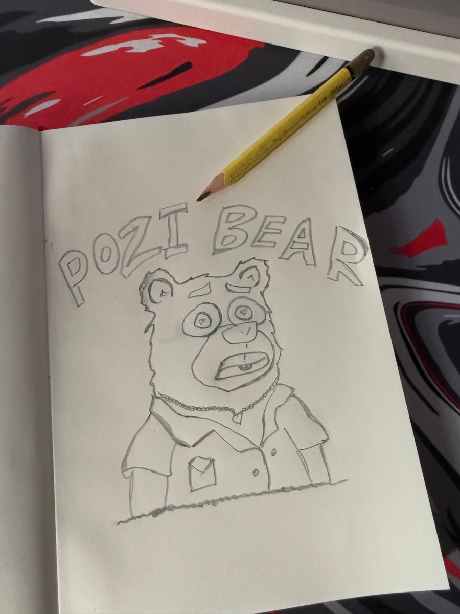 Created something special! Hope it vibes with you all 🐻🎨✨.

Pozi Bear energy inspired by <a href="/PositionsFi/">Positions Finance</a>