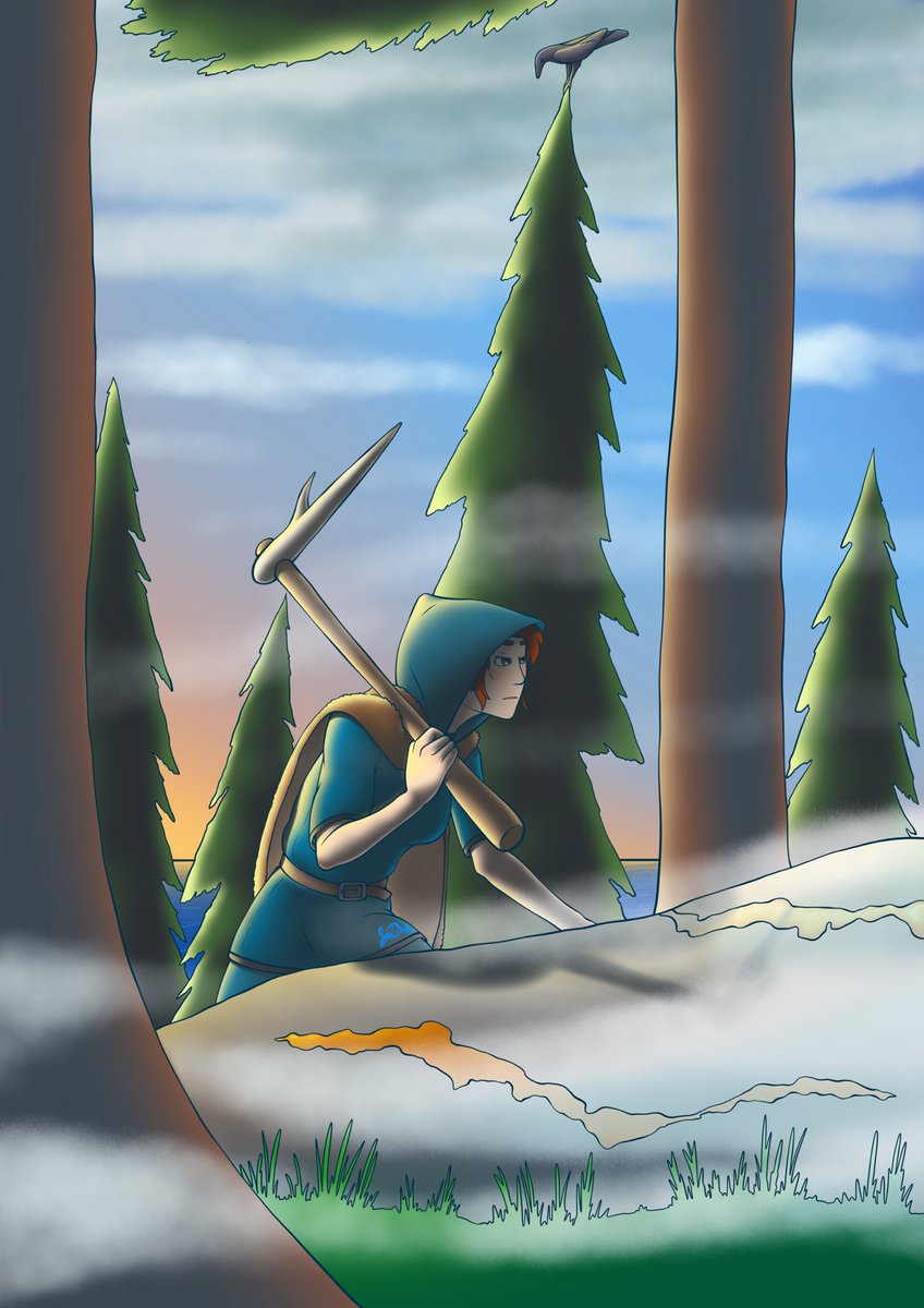 BorealisFroggo (@borealisfroggo) on Twitter photo Skol!
I managed to finish this piece a lot sooner than expected. Been playing Valheim a lot recently so I drew a situation where I gathered copper ore in a dangerous area.
Not my best work, but still really happy with it!
<a href="/Valheimgame/">Valheim ๐</a>
#ValheimFanart
#ProCreate Skol!
I managed to finish this piece a lot sooner than expected. Been playing Valheim a lot recently so I drew a situation where I gathered copper ore in a dangerous area.
Not my best work, but still really happy with it!
<a href="/Valheimgame/">Valheim ๐</a>
#ValheimFanart
#ProCreate