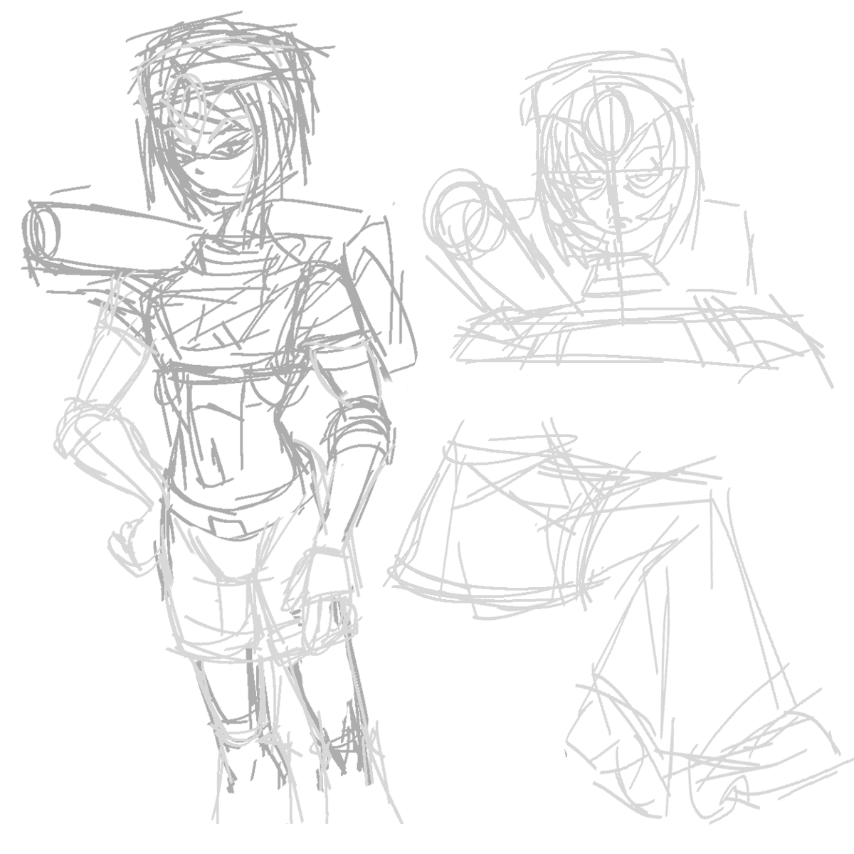 holy shit I'm posting, and it's a Perceptor bishoujo wip!!!