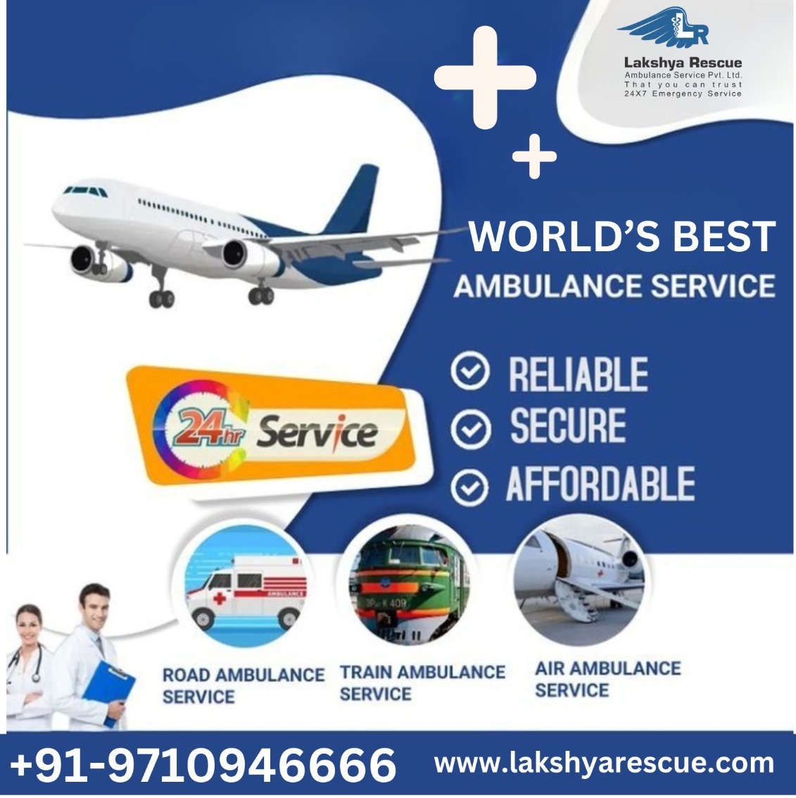 LakshyaRescue's tweet image. Lakshya Rescue Provides a Best Ambulance Services . 
Contact - 9710946666
Visit - lakshyarescue.com
#airambulance #bestairambulanceservices
 #Quickservices #Affordableprices #24HoursServices #Qualifiesstaff #paramedics #Doctorsteam #callus #CallusNow