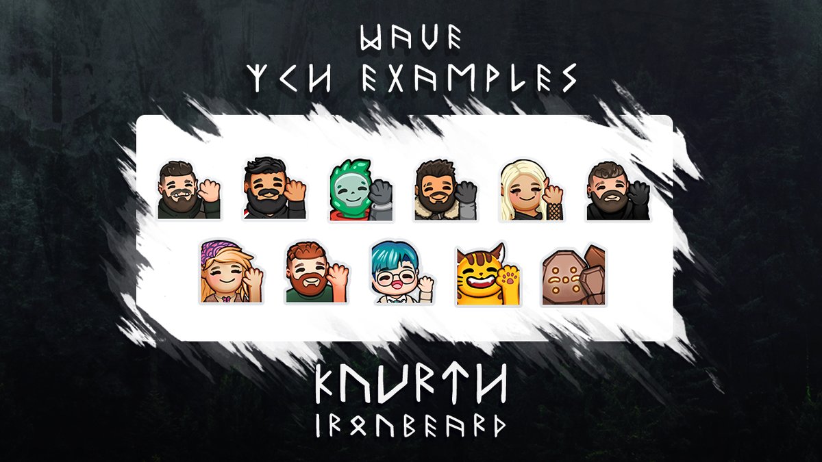 Knurth | Emote Artist tweet media