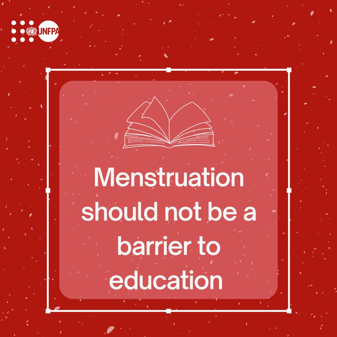 People miss school due to periods. Education about menstrual health can keep them in classrooms and empower them to succeed. Let’s break the stigma! #PeriodEducation #ACMH