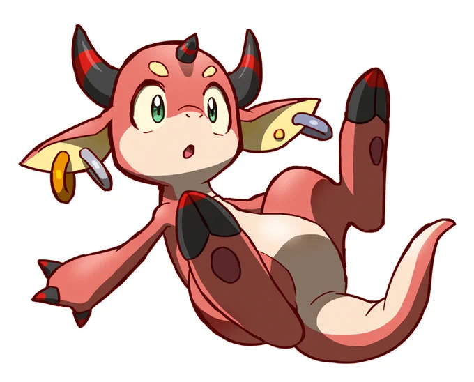 【昔のラクガキ】闘牛ドラゴンのこども 