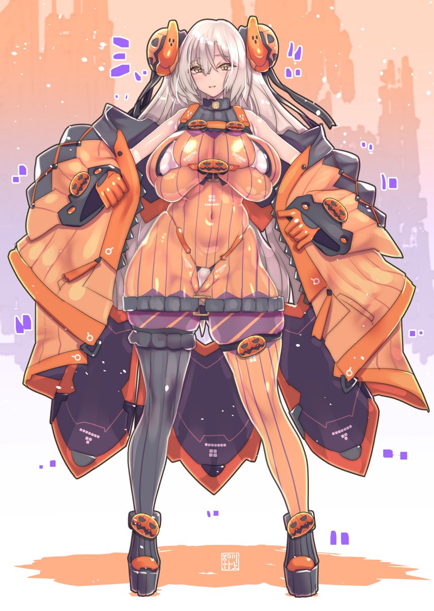 「こういうシルエットやカッティングだとGP03みたいなスラスターとか仕込めますかね」|川上稔のイラスト