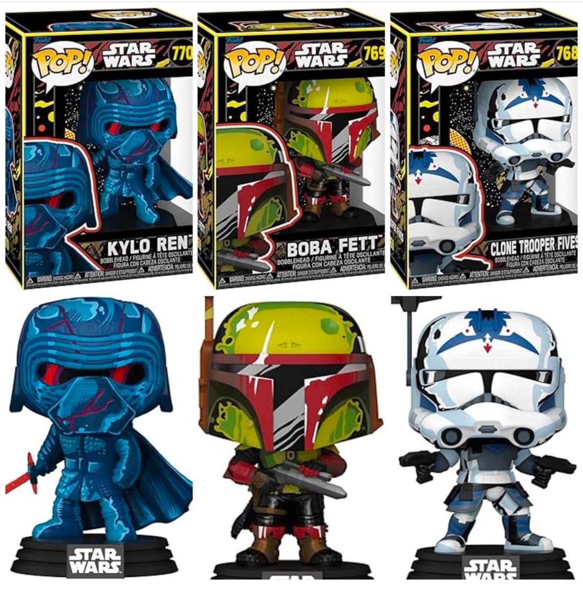 UKToyCollector's tweet photo. Even more fantastic new #StarWarsFunkoPop I’ve got to hunt for! These three look amazing! @FunkoEurope have done an awesome job with them.
#FunkoPopStarWars
#FunkoUK
#FunkoCollector
#FunkoCollection
#UKToyCollector https://t.co/rLncTiINue