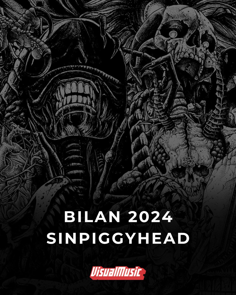visualmusicorg's tweet photo. Que ce soit sur des affiches de concerts, des magazines ou des peaux humaines, vous avez forcément déjà pu admirer les créations de @sinpiggyhead.
Aujourd'hui on est heureux de vous présenter son top 2024. https://t.co/NquRdNsCty