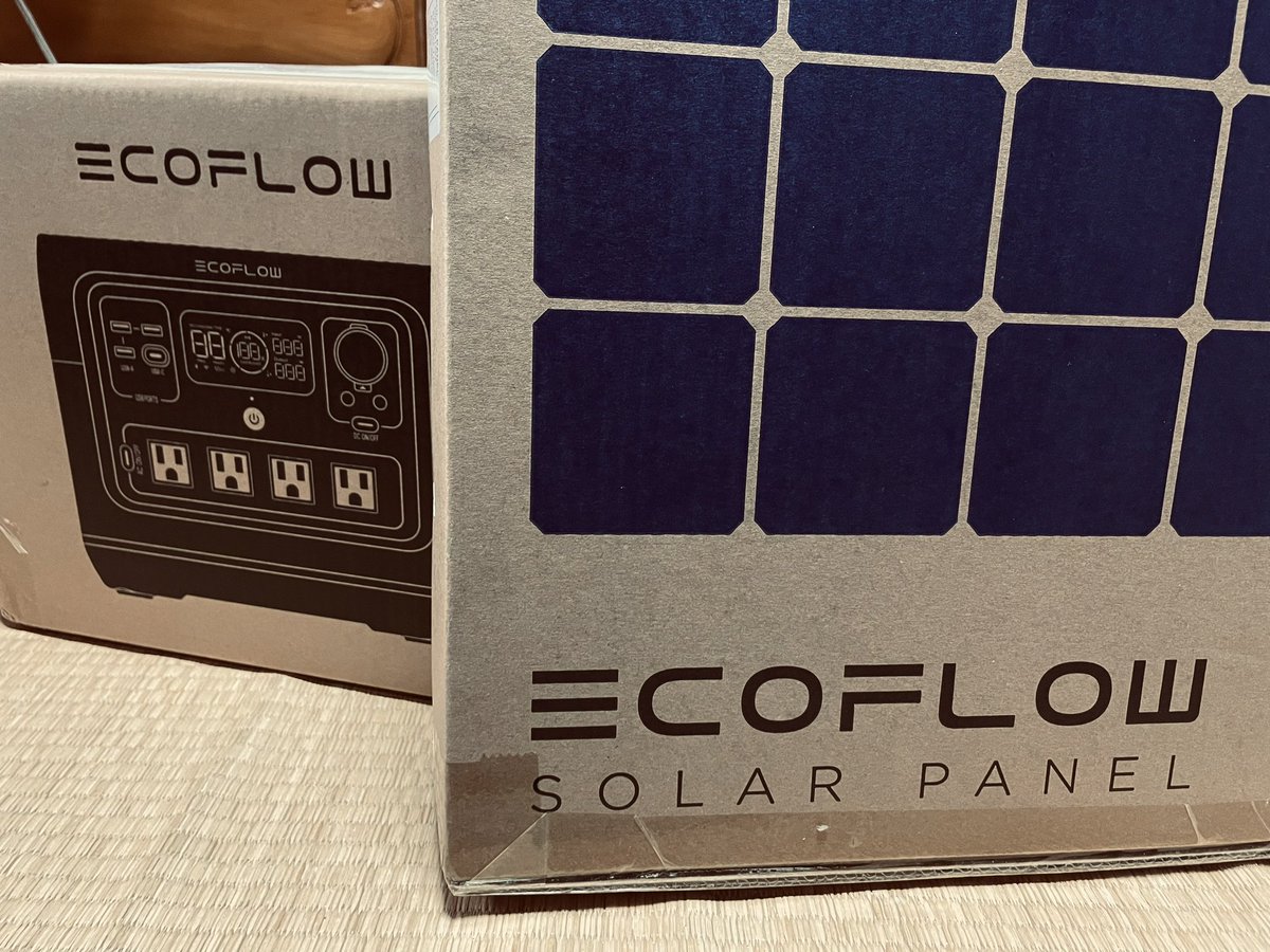 katsuo_iy's tweet photo. #EcoFlow
#RIVER2Pro https://t.co/fctZ18b1nN