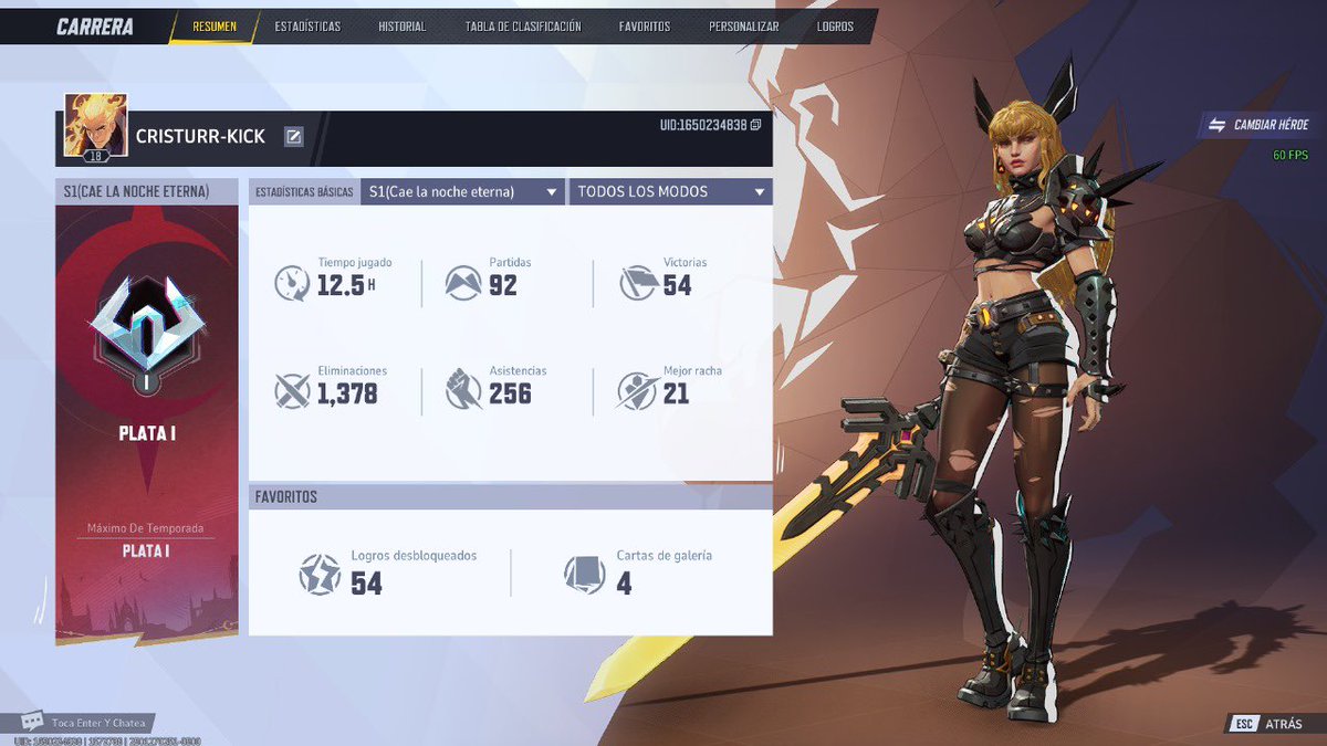 Toda la noche en Rankeds y pasé de PLATA I a PLATA III pero luego de 15 partidas volvimos a PLATA I.

ESTO ES UN VICIO <a href="/MarvelRivals/">Marvel Rivals</a> #MarvelRivals #ranked