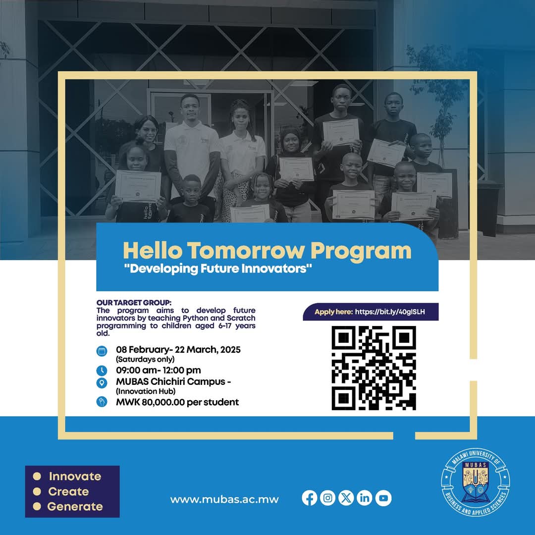 KhudzeSarah's tweet photo. Call for Applications: Developing Future Innovators - 6th Cohort https://t.co/6LzkBbRZMq