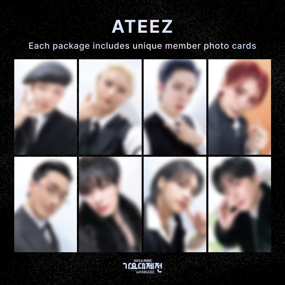MBC가요대제전 × #아이돌챔프] #ATEEZ 𝐏𝐡𝐨𝐭𝐨𝐜𝐚𝐫𝐝 𝐩𝐚𝐜𝐤