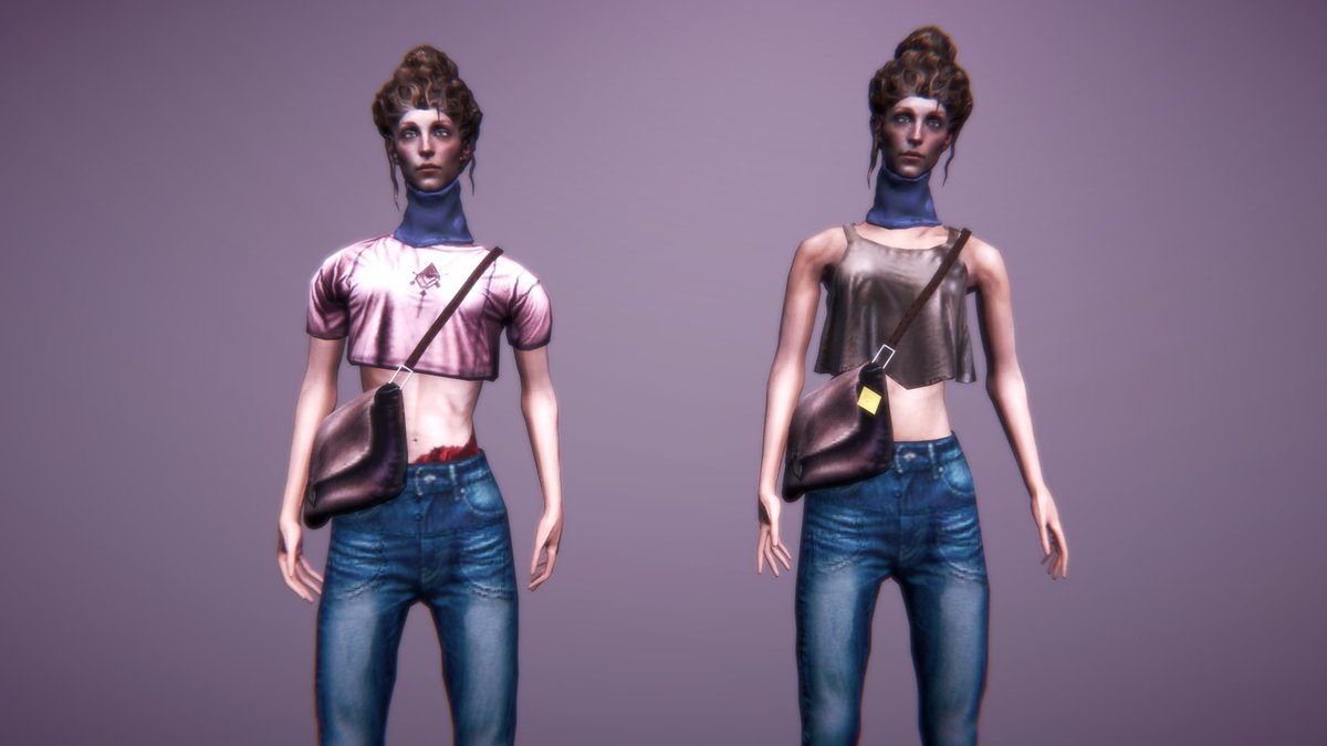 Blooming_of_Ell's tweet photo. A few quality improvements to Ellis's outerwear models.
#GameDev #IndieGame #GameDevelopment #GameDesign #IndieDev #3DModeling #LevelDesign #ConceptArt #Animation #GamingCommunity #SupportIndieGames https://t.co/UwX3K24jj3