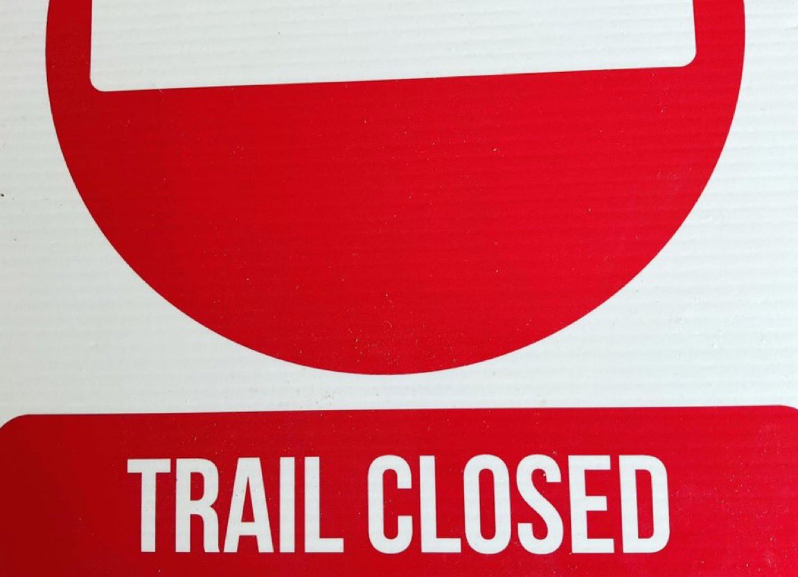 Cavehillmtbers's tweet photo. Please be aware that the Middle Trail remains CLOSED pending the removal of fallen trees by @belfastcc https://t.co/QU4Z8MAusX