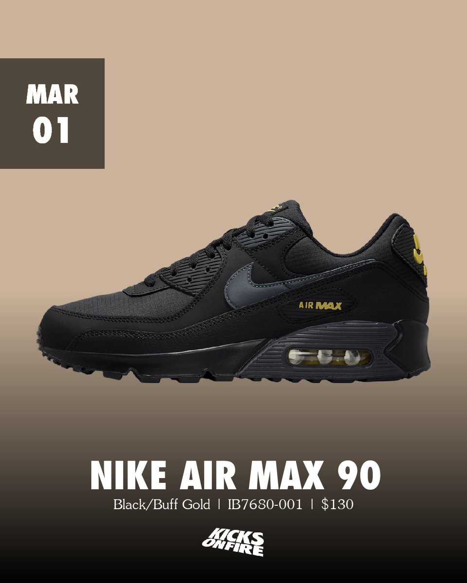 Nike Air Max 90 Black / Buff Gold ????????: Black  display picture 1