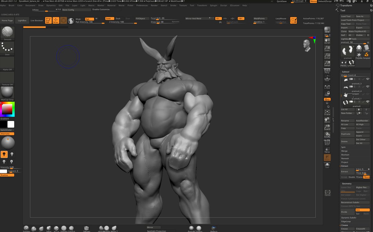 nesskain's tweet image. Started a tutorial with someone who was talking too fast, too much infos, not enjoyable... Switched to another beginner tutorial, slow pace, explaining things like I&apos;m a dummy. Still stiff and need tweaking, but I&apos;m having fun.