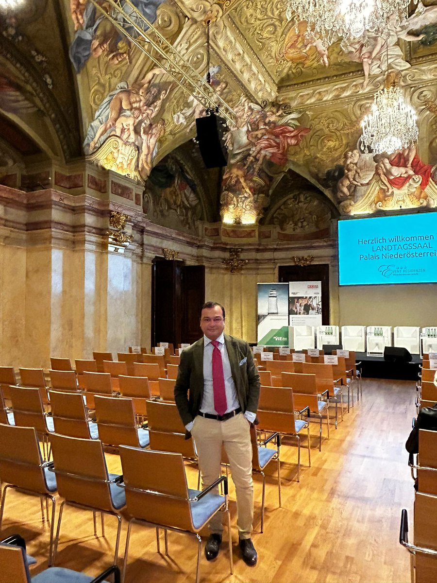 What direction for Europe? 💡 GBPG Chairman Malcolm De Silva is at the prestigious 22nd #Vienna Congress. Looking forward to strategic thinkers, high-level keynote speakers &amp; insightful discussion in a majestic setting. #strategicdirection #growth #AI   lnkd.in/d7cwmg8e
