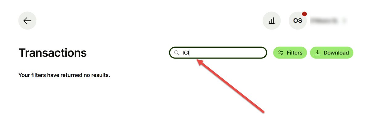 imbendecko's tweet photo. @Wise What would be useful is some way of tagging or searching transaction "notes".   I want to quickly find transactions that have "IGI" - in this case a type of tax. https://t.co/LpkItG2NpK