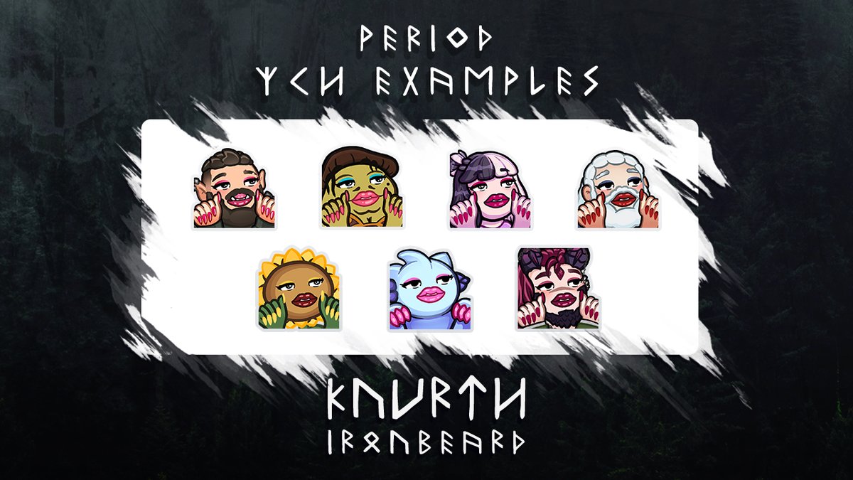 Knurth | Emote Artist tweet media