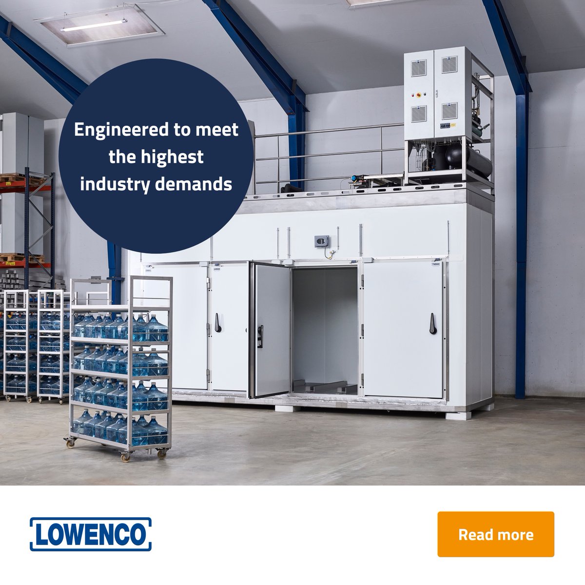 WE PROVIDE PHARMACEUTICAL COLD STORAGE SOLUTIONS ENGINEERED TO MEET THE HIGHEST INDUSTRY DEMANDS.

Our systems ensure you stay ahead in a world where precision and compliance are critical.

✅ Certified to meet all global standards (including ISO and GMP), ensuring quality and