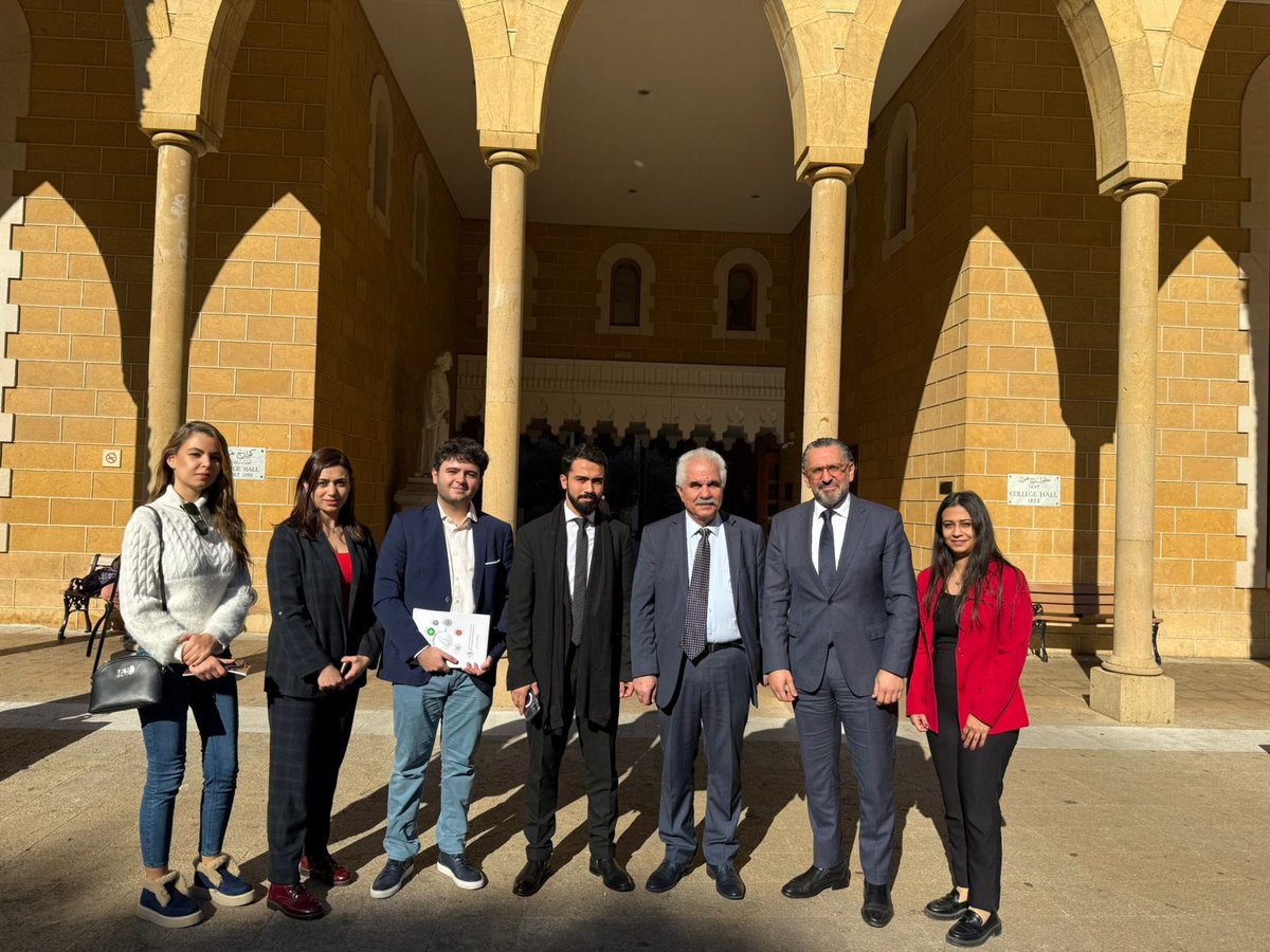 Government Engagement Platform - AUB (@gep_aub) on Twitter photo The Government Engagement Platform (GEP) at <a href="/AUB_Lebanon/">American University of Beirut</a> was visited by the National Anti Corruption Commision in Lebanon to lay the ground for collaboration and partnership to address pressing priorities.
<a href="/AUB_Lebanon/">American University of Beirut</a> <a href="/feljardali/">Fadi El-Jardali</a> <a href="/jobahout/">Joseph Bahout باحوط</a> The Government Engagement Platform (GEP) at <a href="/AUB_Lebanon/">American University of Beirut</a> was visited by the National Anti Corruption Commision in Lebanon to lay the ground for collaboration and partnership to address pressing priorities.
<a href="/AUB_Lebanon/">American University of Beirut</a> <a href="/feljardali/">Fadi El-Jardali</a> <a href="/jobahout/">Joseph Bahout باحوط</a>