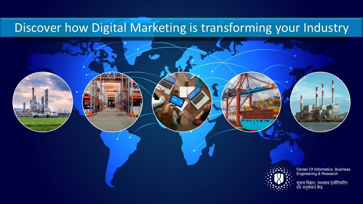 ciber_lab's tweet photo. Discover how digital marketing is transforming your Industry with @ciber_digital

#digitalmarketing #socialmediamarketing #marketing #business #socialmedia
#onlinebusiness #entrepreneur #passiveincome #seo #branding #ciber https://t.co/6QR0mjnbos