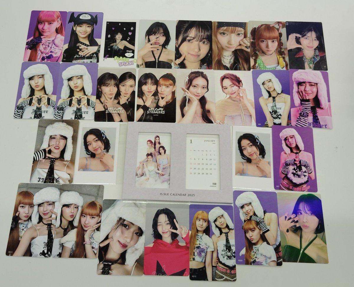 ISSUE 【入荷情報】 IS:SUEさんのトレカとカレンダー入荷致しました