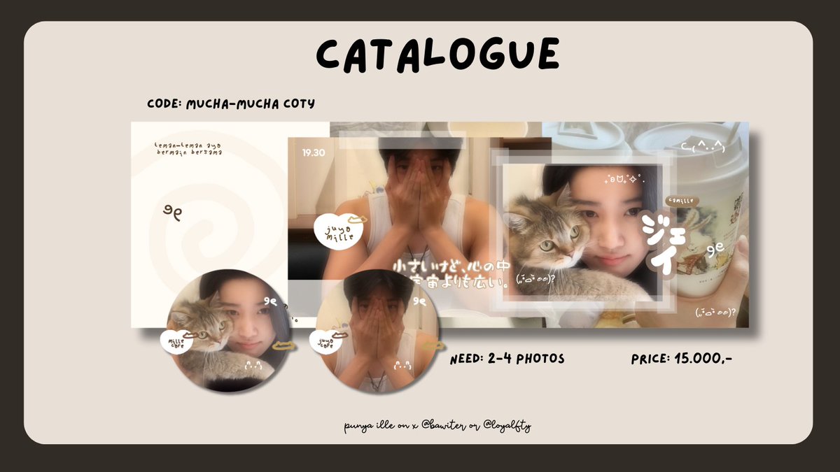 bawiter's tweet photo. help repost ia!

halo, aku mau kenalin anak baru namanya miyuyu dan mucha-mucha tolong sayangi mereka. sekaligus aku juga open by request buat keduanya baik by reply ataupun dm. cek thread untuk special pricenya di bawah. 🐇💨

#zonauang️ https://t.co/5Pj1msaZKt