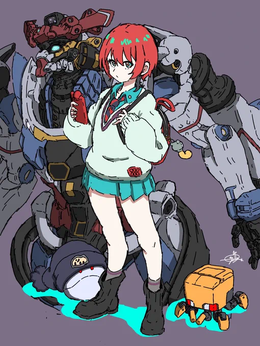 マチュとジークアクスの落書き #GQuuuuuuX 